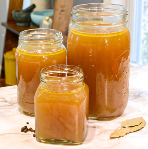 Pressure Cooker Chicken Stock | Pantry To Table