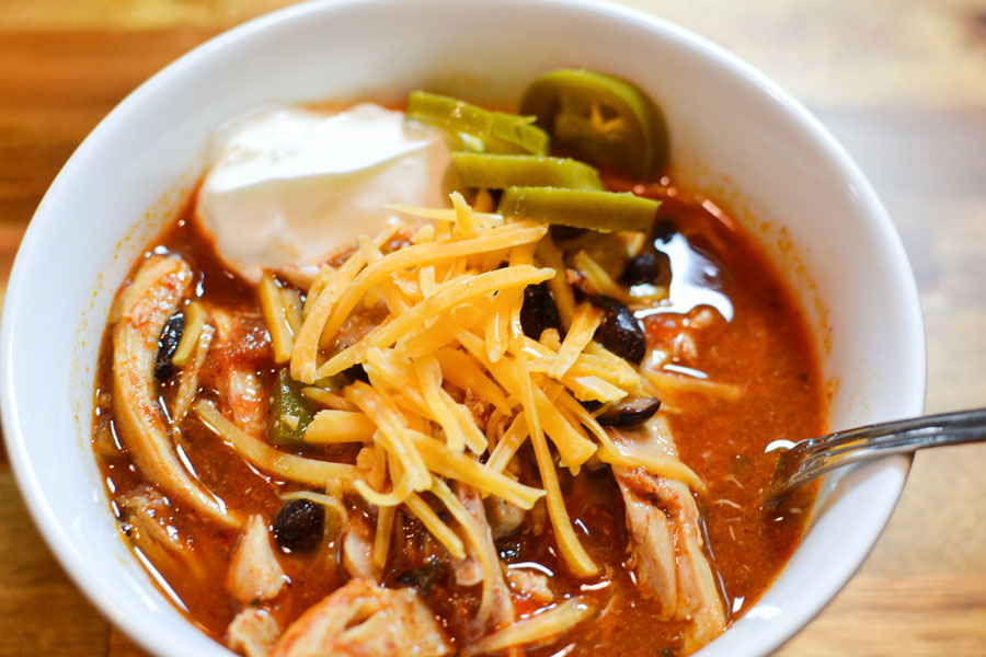 Chicken Enchilada Soup | Pantry To Table