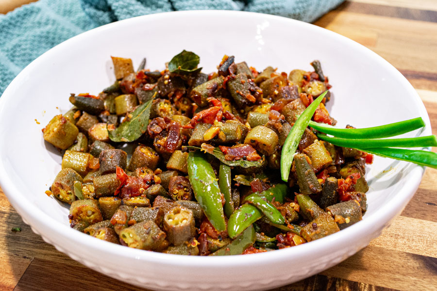 Indian Bhindi (Okra) | Pantry To Table