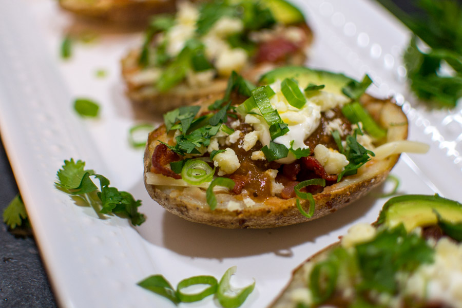 Loaded Mexican Potato Skins | Pantry To Table