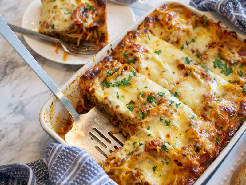 Baked Spaghetti | Pantry To Table