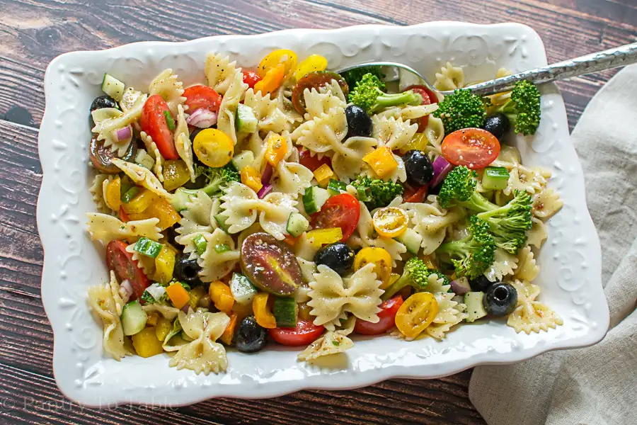 homemade pasta salad dressing Macaroni 3 Pasta Salad Recipes You